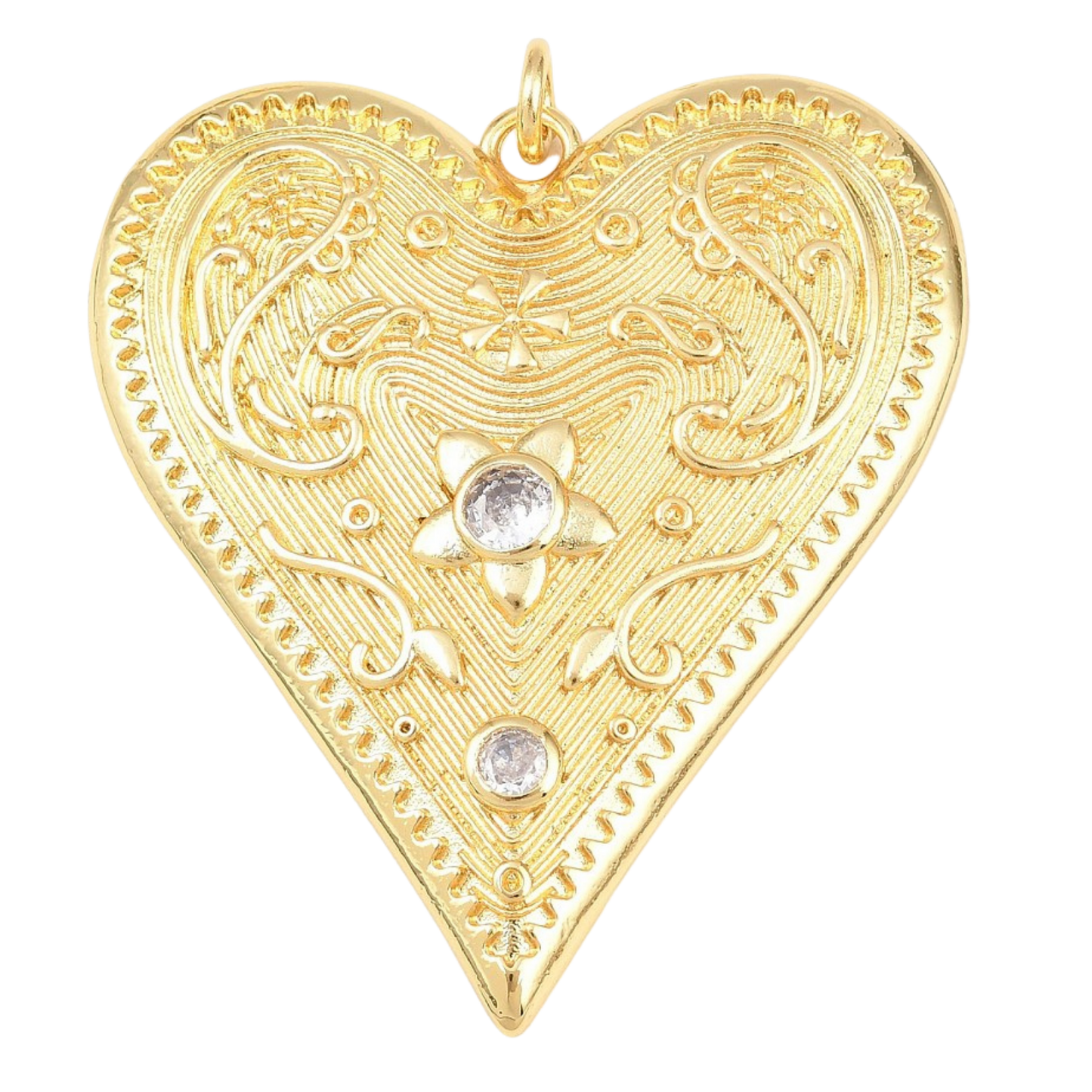 Jumbo Heart Charm