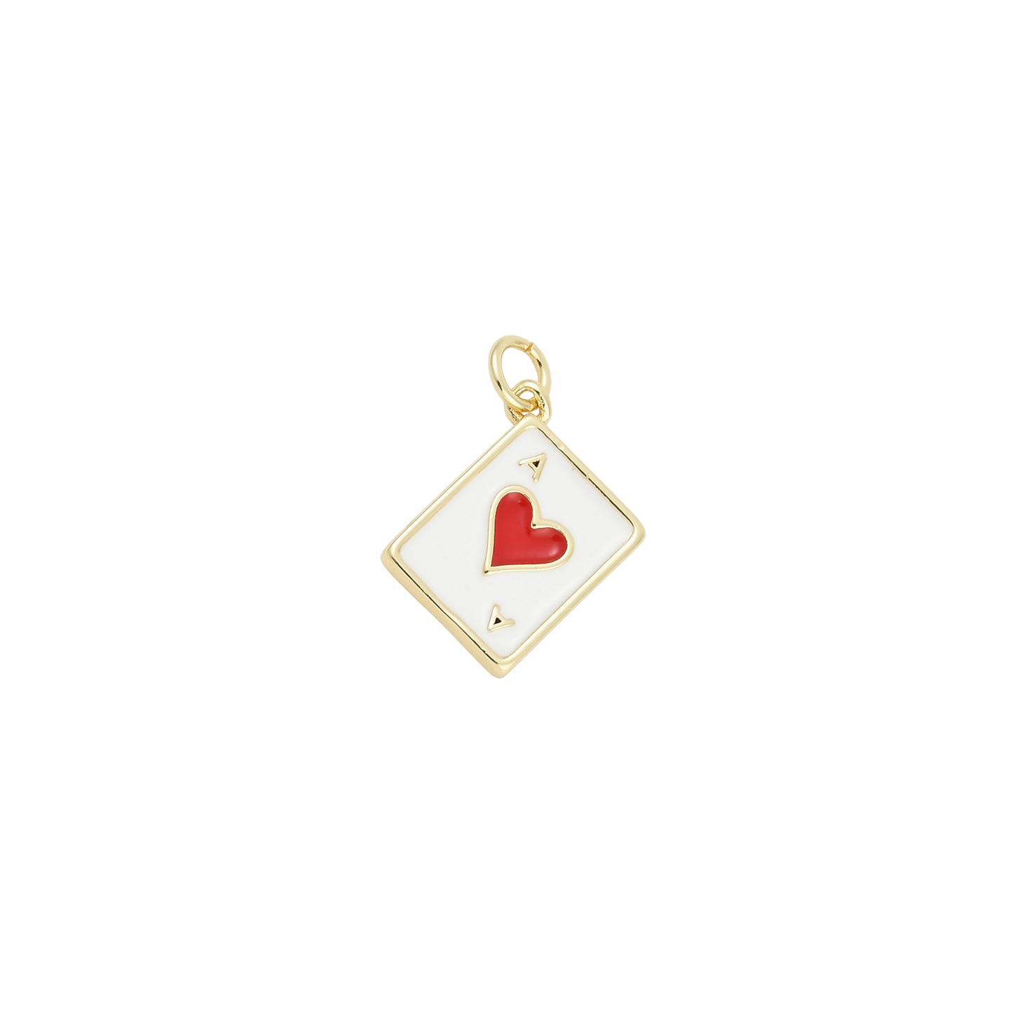Ace of Hearts Charm