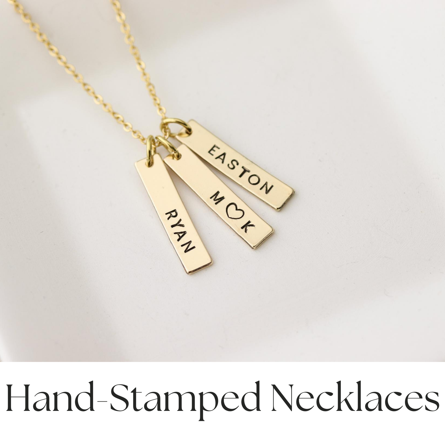 Hand Stamped Necklaces