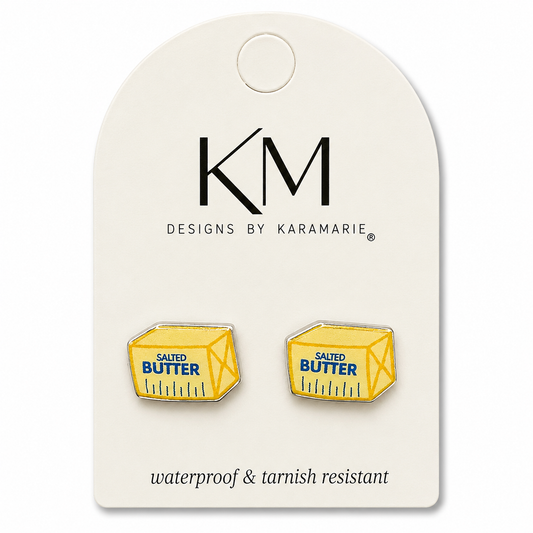 Butter Stud Earrings
