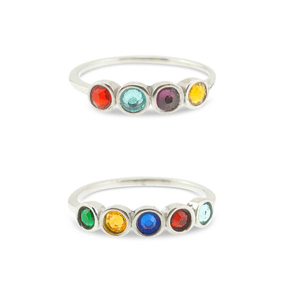 Mothers Ring - Mothers Birthstone Ring - Mothers Jewelry - Family Ring - Family Birthstone Ring - Mothers Day Gift - Ring with Birthstones