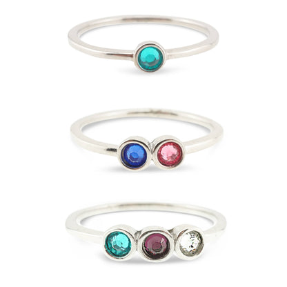 Mothers Ring - Mothers Birthstone Ring - Mothers Jewelry - Family Ring - Family Birthstone Ring - Mothers Day Gift - Ring with Birthstones
