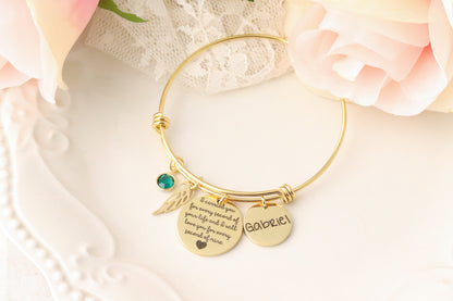 Miscarriage Memorial Necklace - Remembrance Jewelry - Mommy of an Angel - Loss of children memorial -  Loss of Pregnancy Gift - Condolences